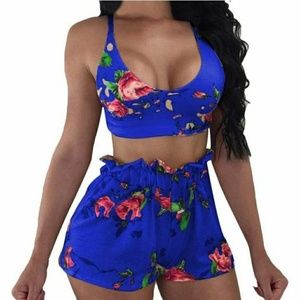 2 piece short set
